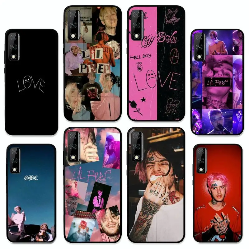 

Lil Peep Phone Case for Huawei Y 6 9 7 5 8s prime 2019 2018 enjoy 7 plus