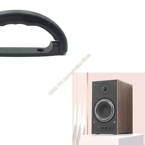 Усиленная черная пластиковая ручка для прохождения ручка для багажных динамиков шкафы N7Y