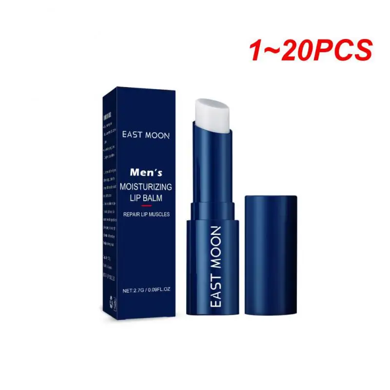 

1~20PCS Men Moisturizing Lip Balm Reshape Chapped Lips Refreshing And Not Greasy Moisturizing Lip Balm Gift For Father Brother