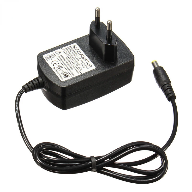 

Pcs EU Plug AC 110-240V To DC 24V 1A Black Super Ultrasonic Mist Maker Plug Power Adapter Home Appliance Parts High Quailty