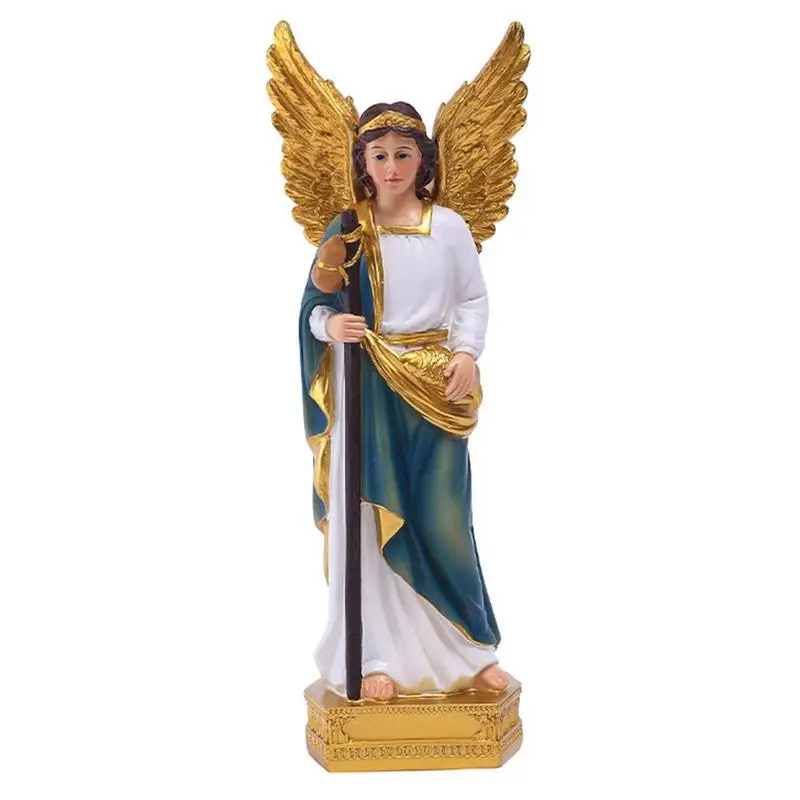

Angel Tabletop Decor Indoor Tabletop Archangel Figurine Ornament Festival Supply Christmas Figurine For Tv Cabinets Bedside