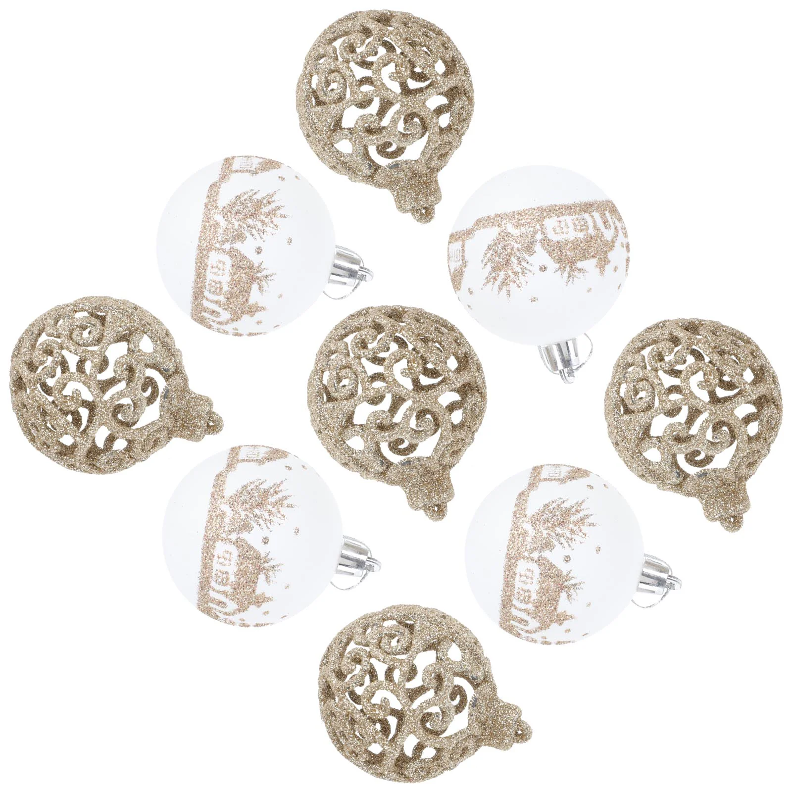 

Accessories Shiny Christmas Tree Ball Festival Pendant Ornament Xmas Hanging Decor