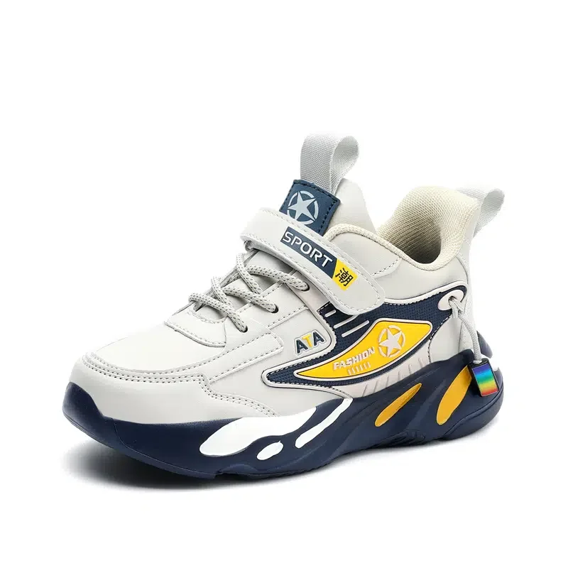 

Children's Anti-skid Warm Running Shoes Soft Soled Sneakers Winter New