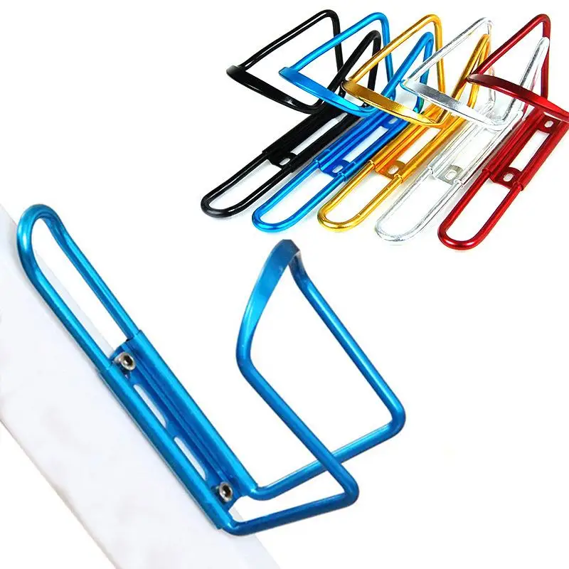

Colorful Aluminum Alloy Outdoors Bike Cycling Bicycle Drink Water Bottle Rack Holder Mount for Mountain Folding Bike Cage