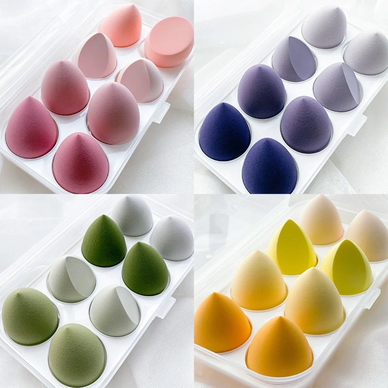 

Multifunction Makeup Sponges Blender Set Beauty Cosmetic Foundation Blending Applicator Puff, for Liquid Cream Powder