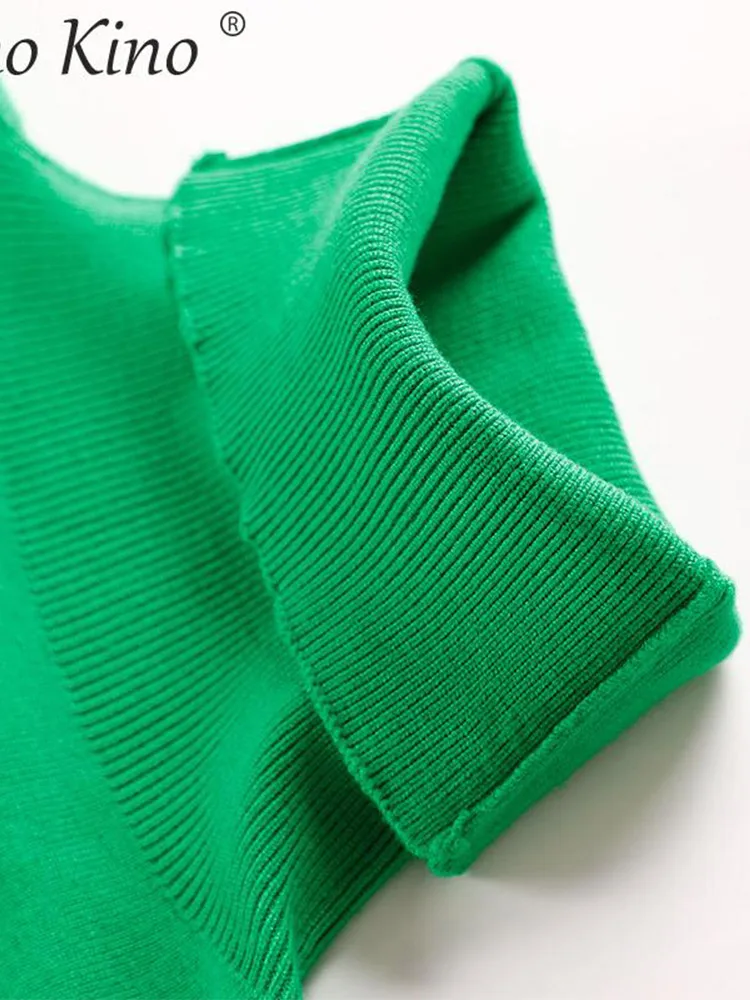 Вязаный женский свитер с высоким воротником большой размер длинный рукав