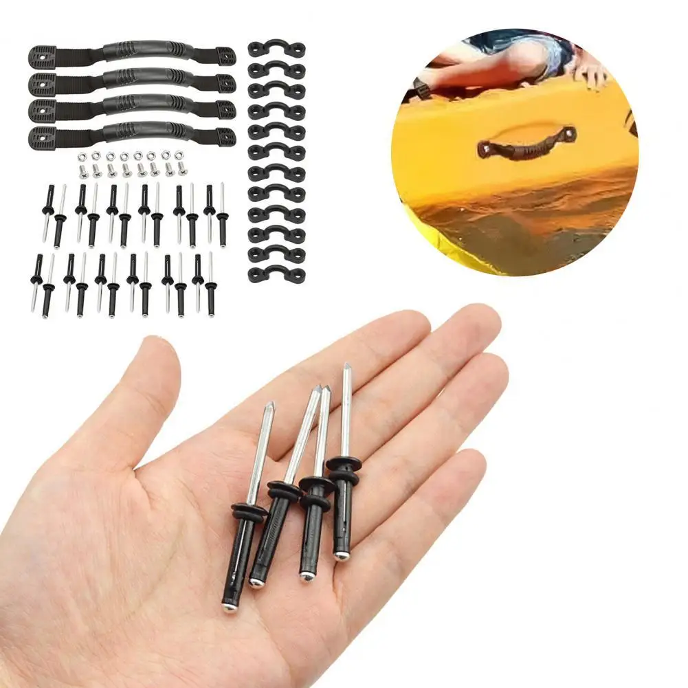 

Fixing Tightly with Accessories Kayak Carry Handle Canoe Boat Side Accessories for Surfing