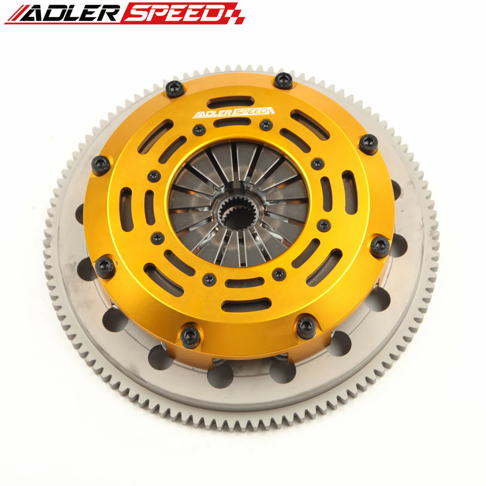 Комплект двухдисков сцепления ADLERSPEED для 89-98 Nissan 240SX 2.0L Turbo SR20DET Medium
