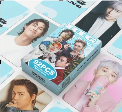 

Набор наклеек и фотокарт Bigbang