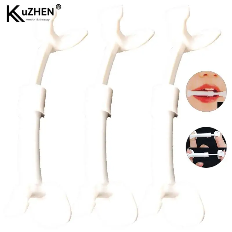 

1pc White Face-lifting Device Smile FaceMuscle Exerciser Slim Mouth Piece Toning Toner Flex Women Home Bathroom Supplies