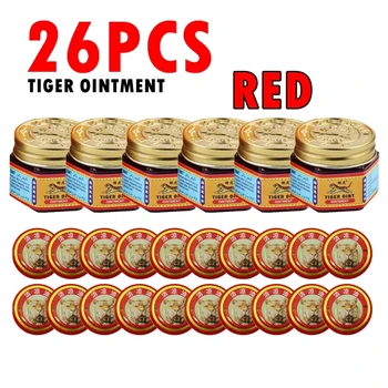 26p/Set Tiger Balm Ointment Muscle Body Back Neck Arthritis Medical Relief Cool Beauty Health Care Pain Massage Medical Plaster 1
