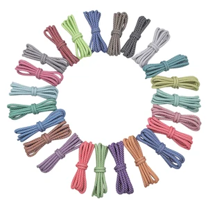 Coolstring Safty 3M светоотражающие шнурки для обуви с круглой веревкой, спортивные шнурки для ночной ходьбы и бега для ботинок 350 750, баскетбольные шнурки