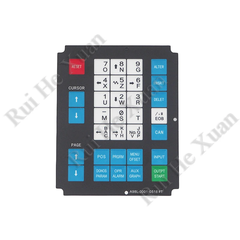 

A98L-0001-0518#T Membrane Overlay Foil for Fanuc A98L-0001-0518#T Button Mask Film