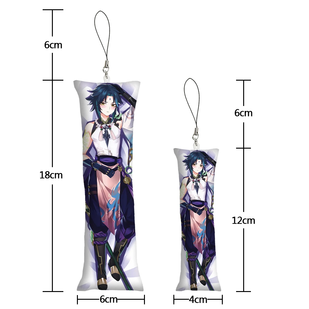 Брелок для ключей с изображением прекрасной хинтуplets Itsuki Miku Nino Mini Dakimakura