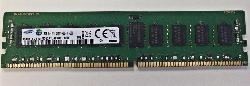

RAM M393A1G40DB0-CPB 8G 1RX4 PC4-2133P DDR4 ECC server memory