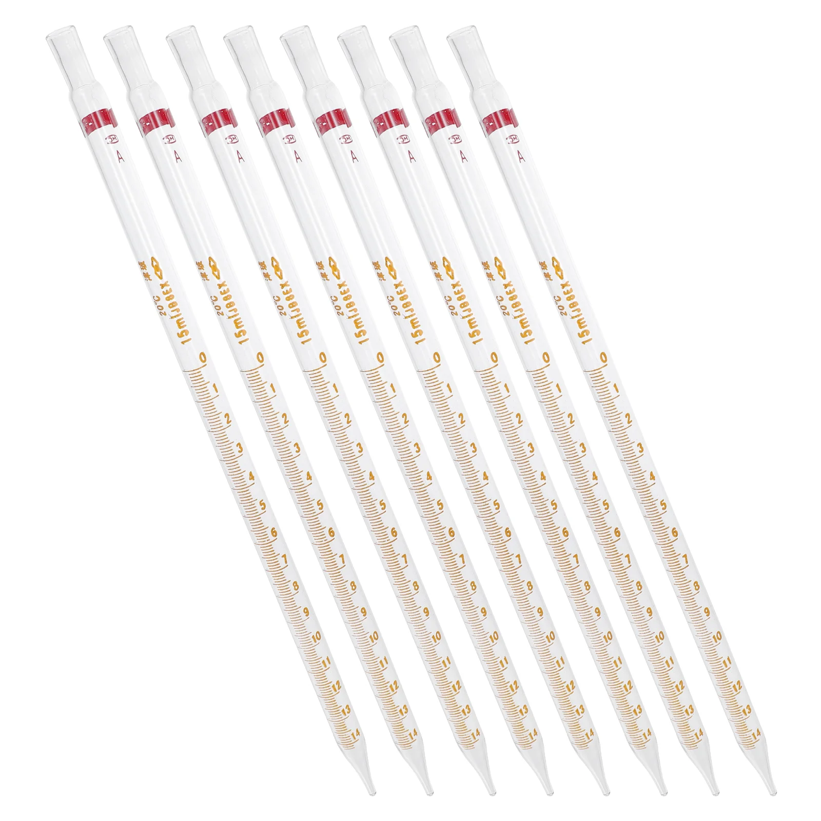 

20 Pcs Glass Pipette Laboratory Dropper Ml Liquids Essential Oil Graduated Pipettes Device Droppers