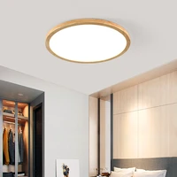 nordic solid wood pendant lights dimmable ceiling chandeliers for bedroom kitchen living room lighting ac220v