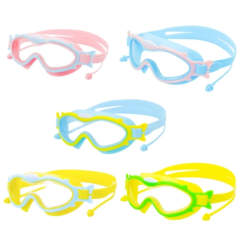 

Очки для плавания для молодежи и детей, водонепроницаемые, с УФ-защитой, противотуманные линзы