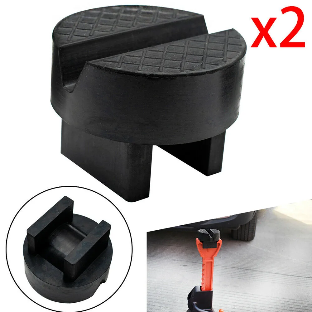 

Axle Stand Pad Pinch Practical To Use Rail Rubber Safety Slotted 3 Tonne Black brand new auto parts High quality and durable