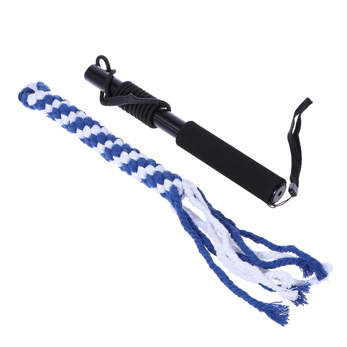 

Interactive Tug, Extendable Teaser Wand Outdoor Playing for Pulling, Chasing, Chewing, Teasing, Training Flirt pole dog