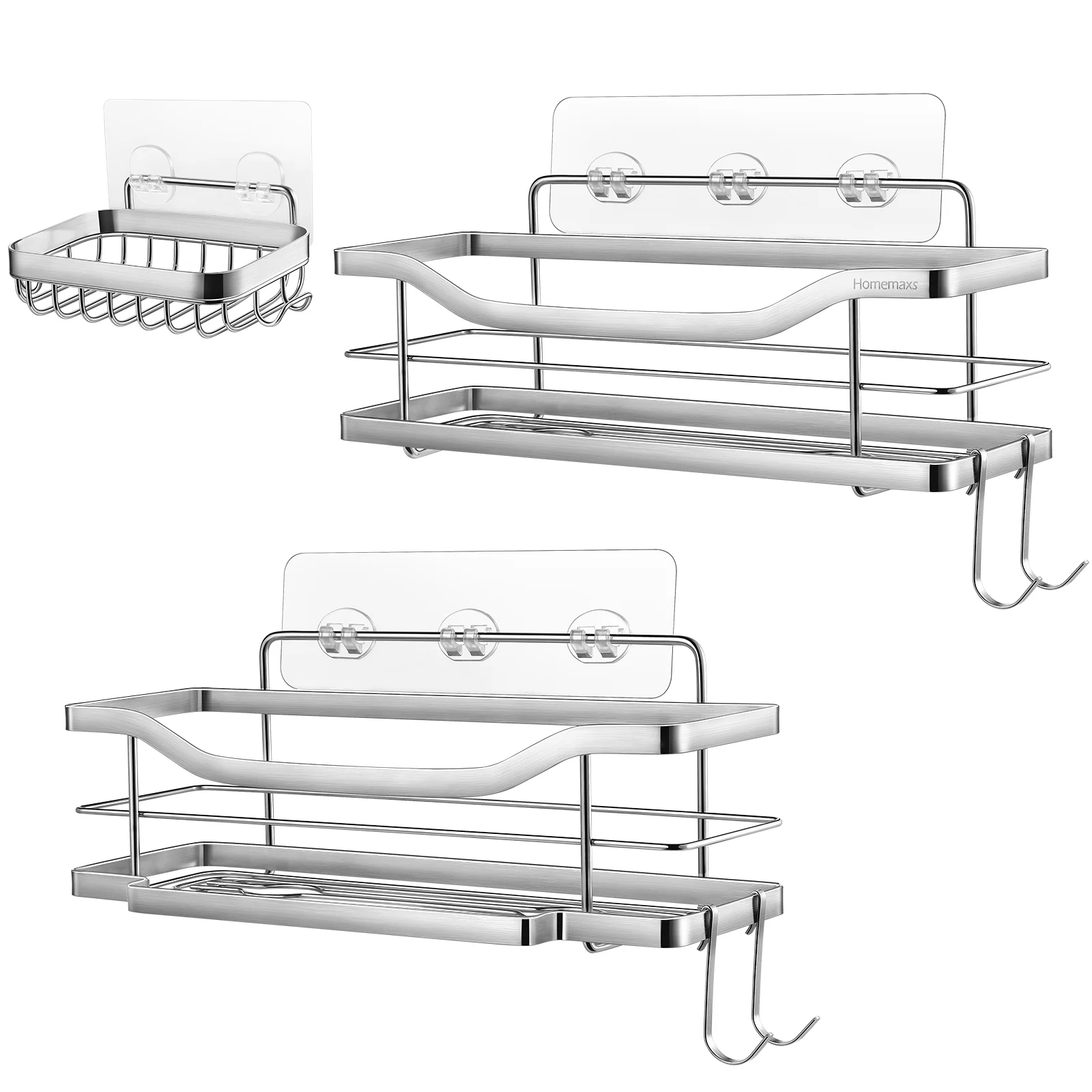 

Подставка для мыла для душа, полка для душа из нержавеющей стали, кухонный органайзер для хранения