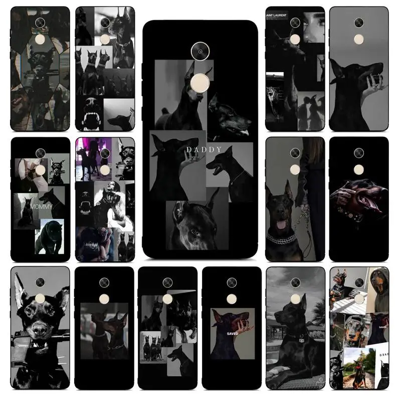 

MaiYaCa Dachshund Doberman dog Phone Case for Redmi Note 8 7 9 4 6 pro max T X 5A 3 10 lite pro