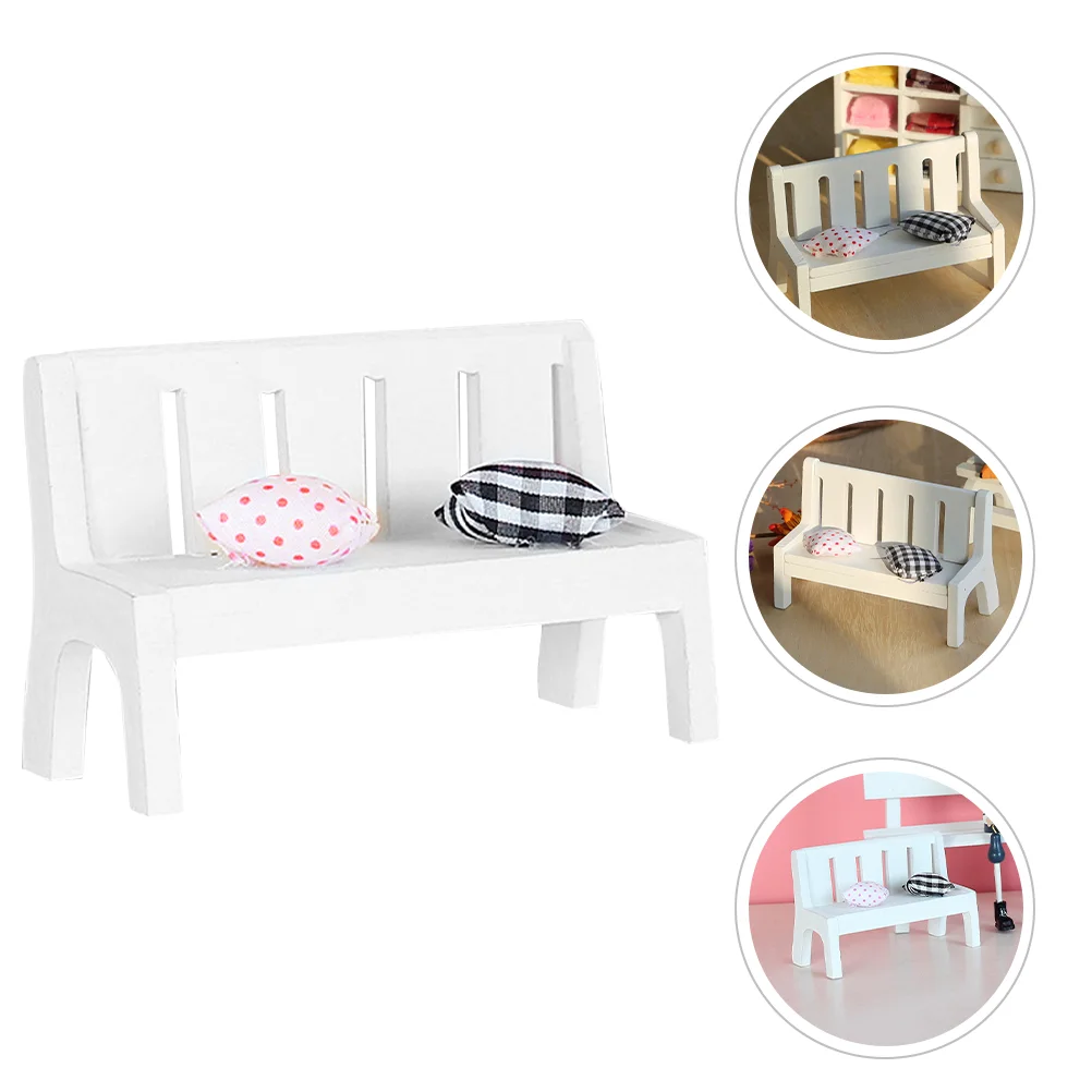 Скамейка мини-подушка стул мультяшный милый орнамент сделай сам миниатюрная