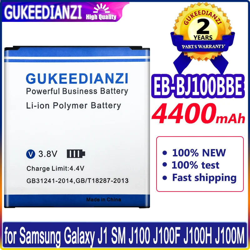 

Bateria 4400mAh Batterie EB-BJ100BBE Battery For Samsung Galaxy J1 (2015 VERSION) J100 J100F J100H J100FN J100M J100D Battery