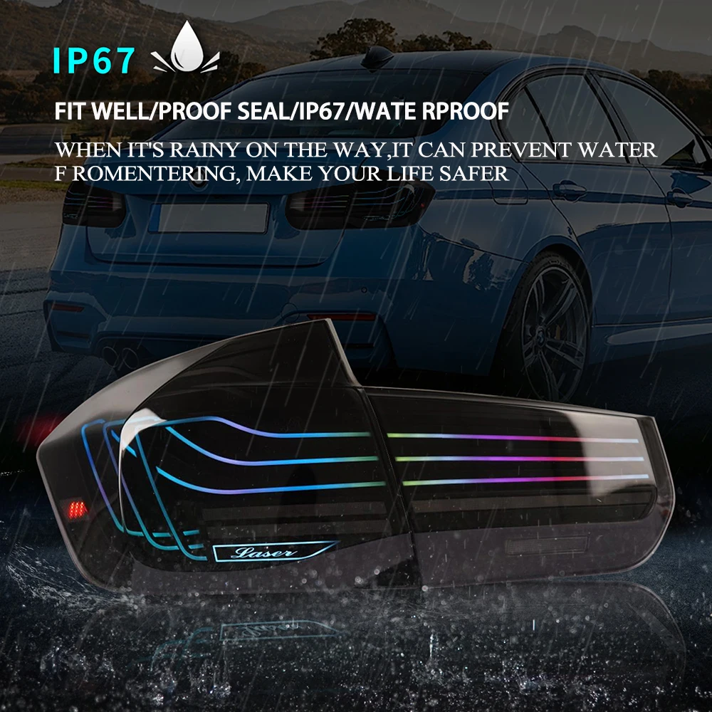 Задние светодиодные фонари заводского производства для BMW F30 F35 F80 320i 335i 328i 2012-2020, система освещения для задних фонарей BMW (art.: 3920dc3255fe6) - 3920dc3255fe6