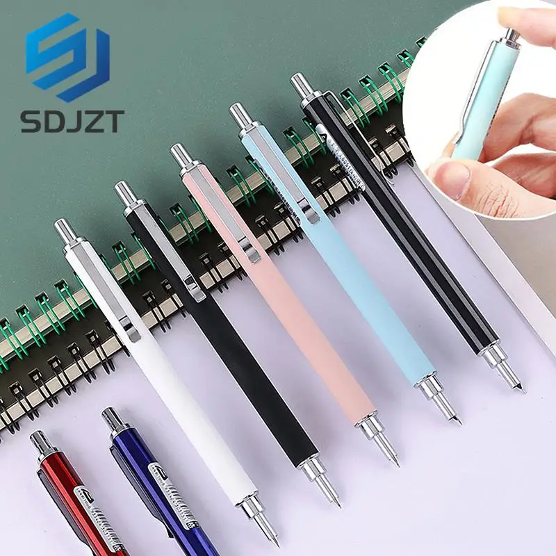 

1PC Fountain Pen Press Type Ink Pens For Writing Retractable 0.38mm Nib Student Stationery Office School Supplies