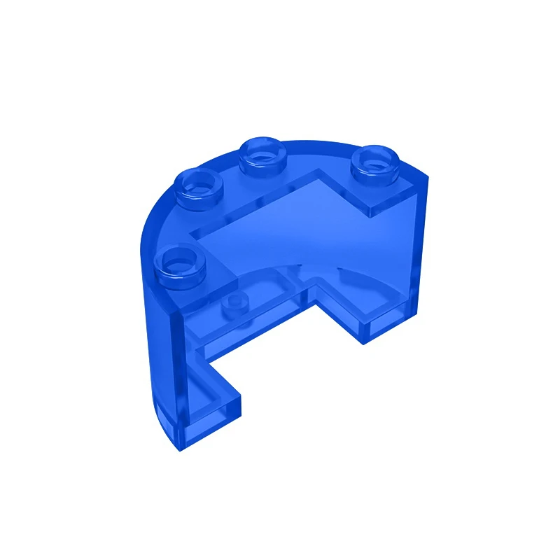 Детали для конструктора цилиндр полуразмера 2x4x2 с вырезами 1x2 совместимые