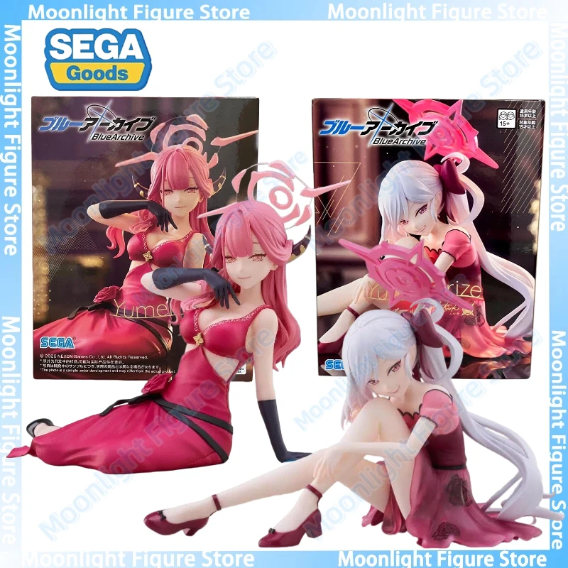 Фото В наличии: SEGA Yumemirize Rikuhachima Aru Asagi Mutsuki — коллекционная аниме-фигурка, милая настольная кукла, игрушка, модель, подарок №1