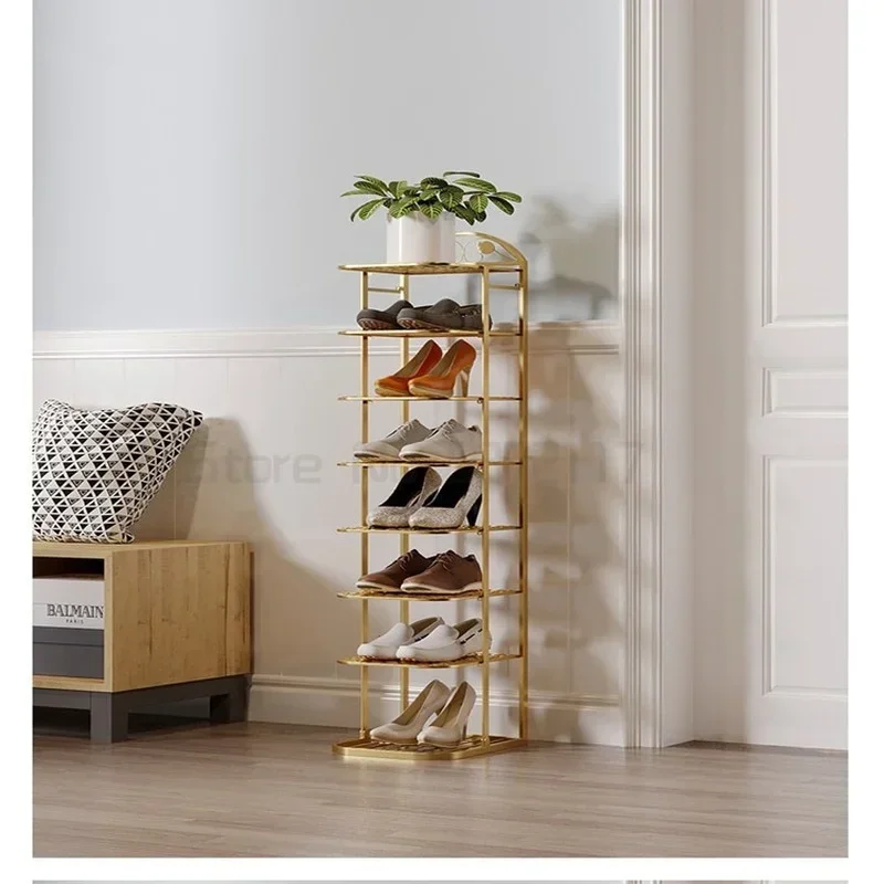 Бытовое решение для хранения Многоэтажный железный шкаф обуви идеально подходит