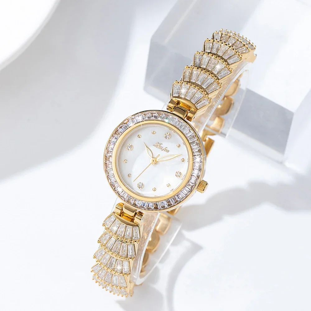 MISSFOX женские часы французские легкие роскошные высококачественные бриллианты