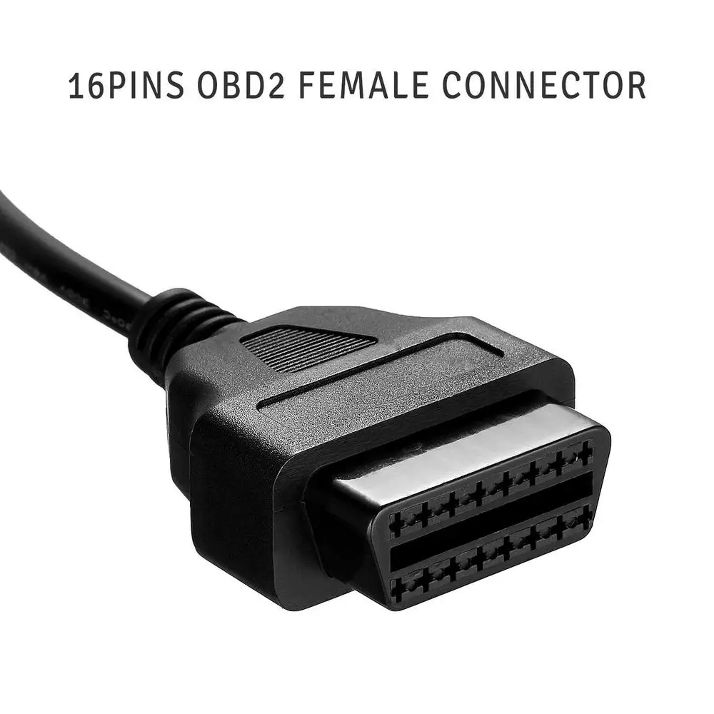 Автомобильный диагностический разъем OBD 12 контактов от 1 до 16 |