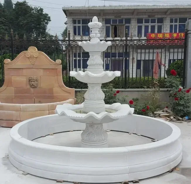 Индивидуальный фонтан из знаменитой мраморной статуи