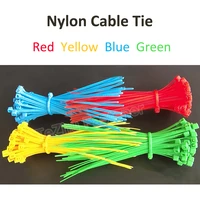 cable organizer tie self locking plastic nylon zip tie management fastening straps loop wire wrap color 500 1000pcsbag slipknot
