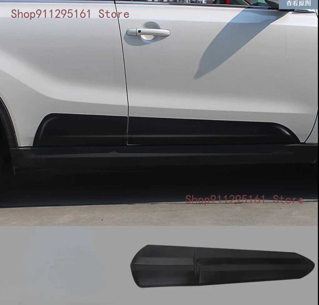 

Аксессуары для Suzuki Vitara 2016 2017 Боковая дверь корпус молдинг крышка отделка комплект Защита корпуса украшение 4 шт./компл.