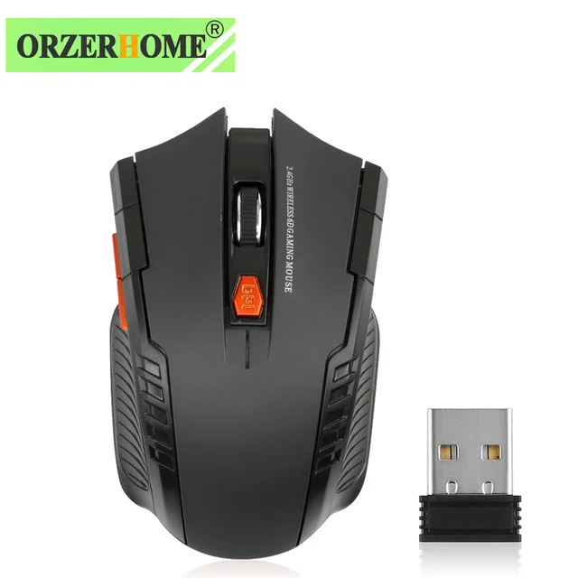 Беспроводная Оптическая Мышь ORZERHOME, 2,4 ГГц, 1600DPI, 6 Кнопок.