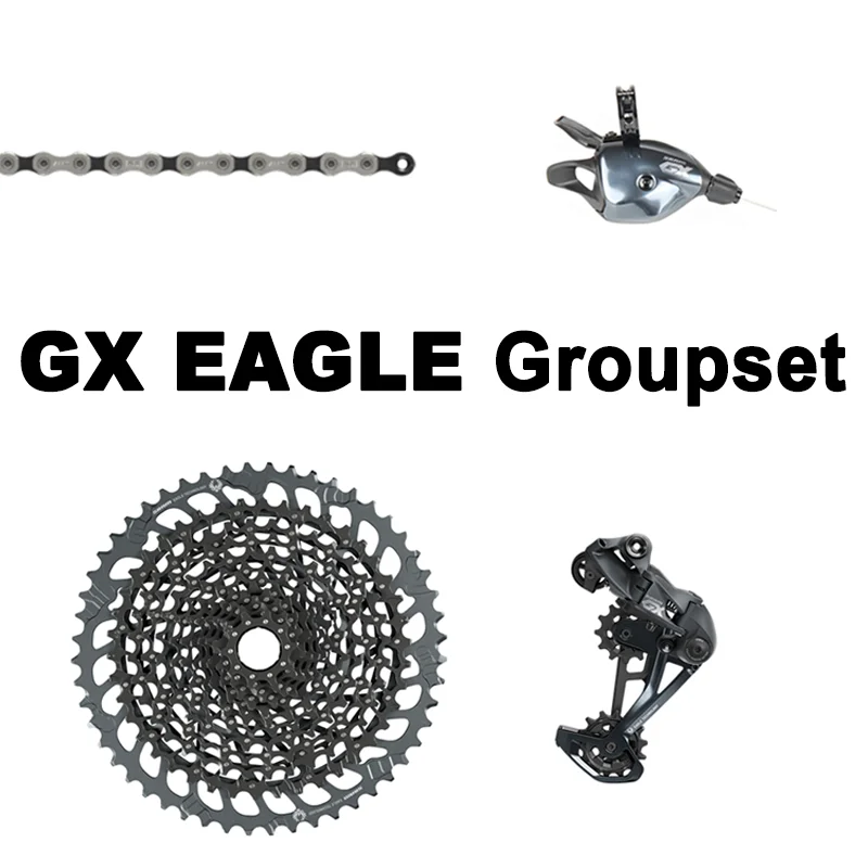 

Велосипедный Переключатель скоростей SRAM GX EAGLE, 12 Скоростей, переключатель передач, задний переключатель передач K7, кассета 1275 10-52T, цепь, вело...