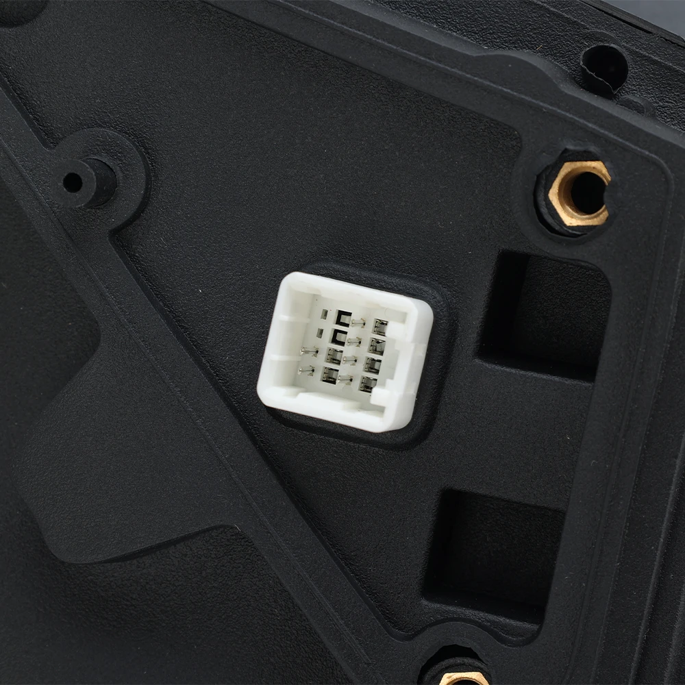 Зеркало заднего вида в сборе 6 проводов для Hyundai IX35 LM 2009-2015 черное с поворотником