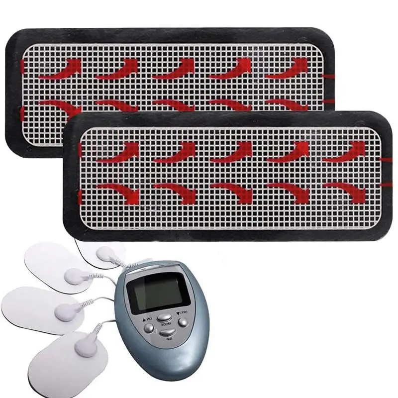 

Electrode Pads Muscle Stimulator TENS Replacement Unit Patches Non-Irritating Electrode Pad Extra Large Muscle Stimulator Pads