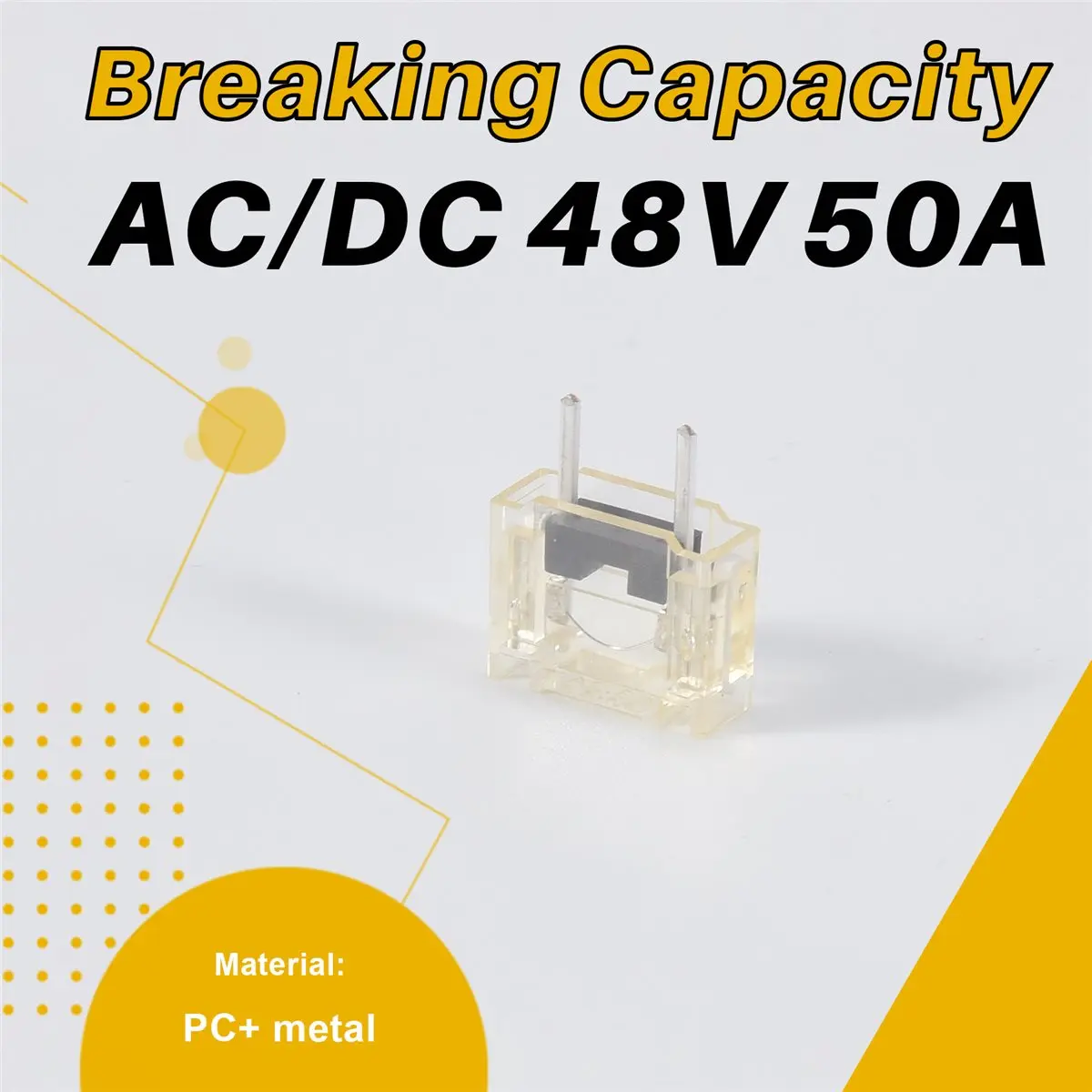 Фото Предохранитель A46U Lm32 Daito Fanuc 3.2A, прозрачный, специальный №1