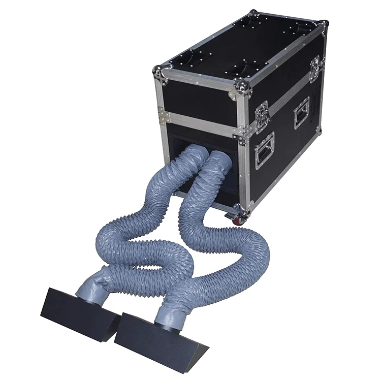 

3000w water based low fog machine Stage Equipment smoke machine 2 port