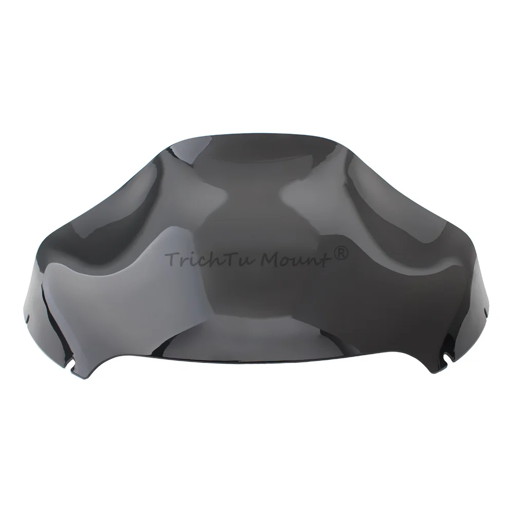 Обтекатель ветрового стекла мотоцикла Wave 13 дюймов черный отражатель для Harley-Davidson