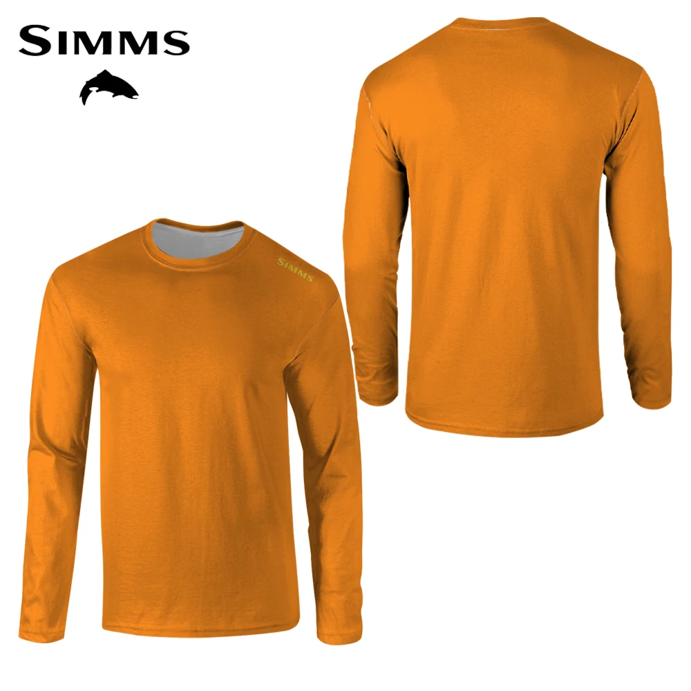 

Новинка, летняя футболка SIMMS с коротким рукавом для рыбалки, футболка с защитой от солнца, одежда для рыбалки, уличные спортивные топы, джерс...