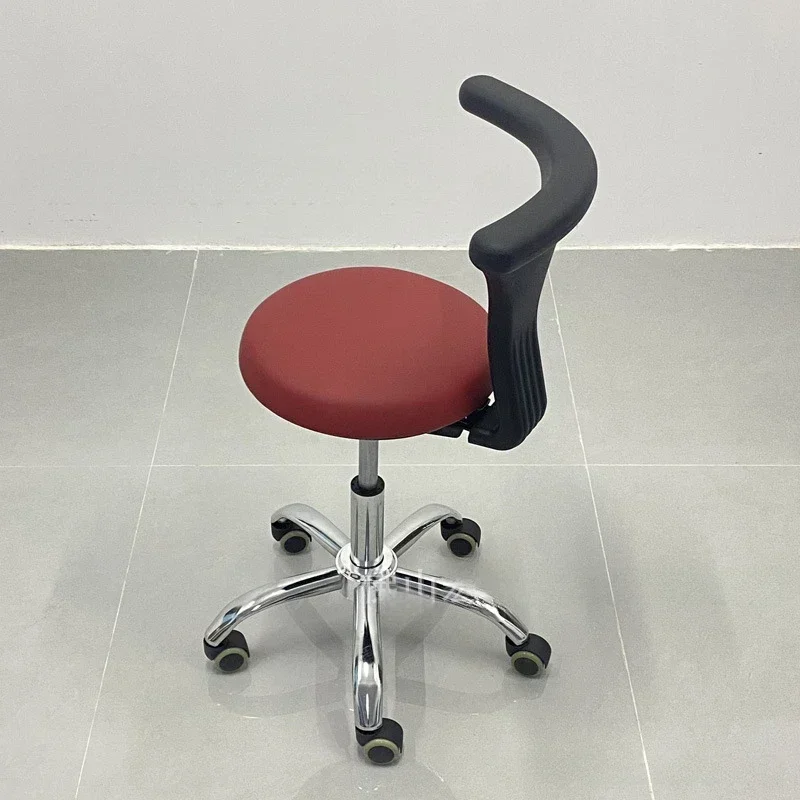 Кресло парикмахерское регулируемое по высоте с низким колесом