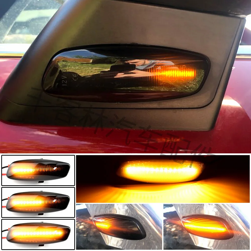 Подходит для Peugeot 207 308 408 Citroen C3 C4C5 Picasso световые полосы и Боковые Сигналы поворота