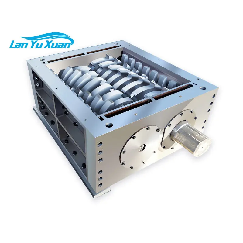 

Industrial Double Shaft Scrap Metal Shredder shaft chamber Box/ Chassis/ Case with SKD11 blade