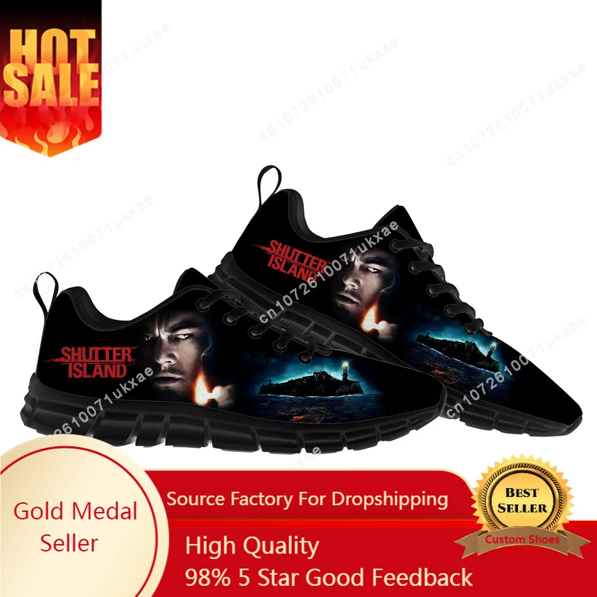 Спортивная обувь Shutter Island для мужчин женщин подростков детей кроссовки Леонардо